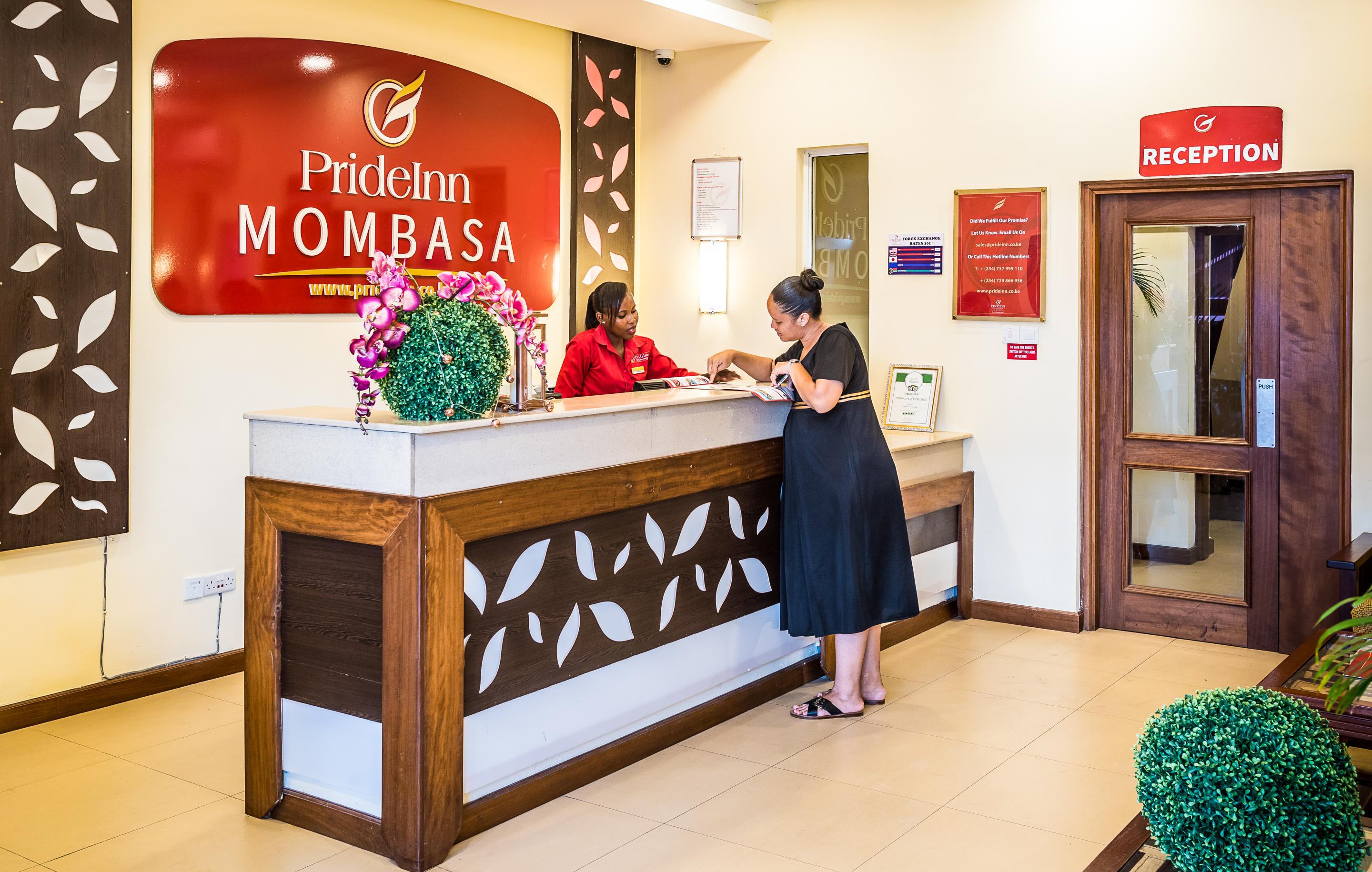 Prideinn Hotel Mombasa City Exterior photo